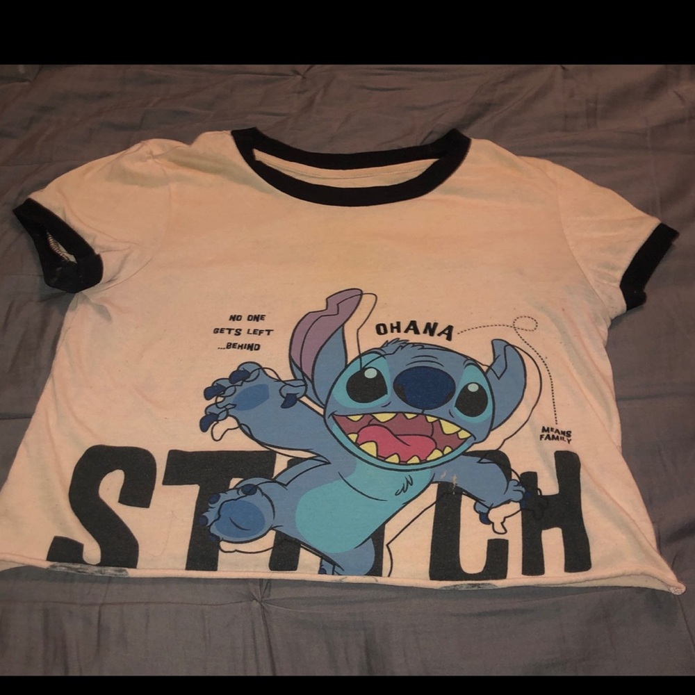 Stitch crop top